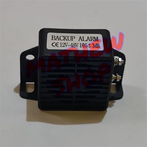 Jual Backup Alarm Truk 24V Klakson Alarm Truk Alarm Mundur Truk