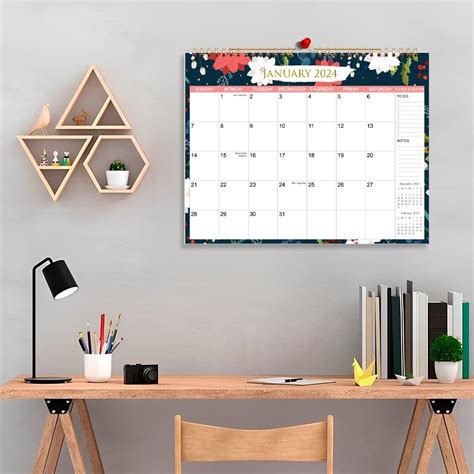 Snapklik 2024 Calendar Wall Calendar 2024 Monthly Planner From