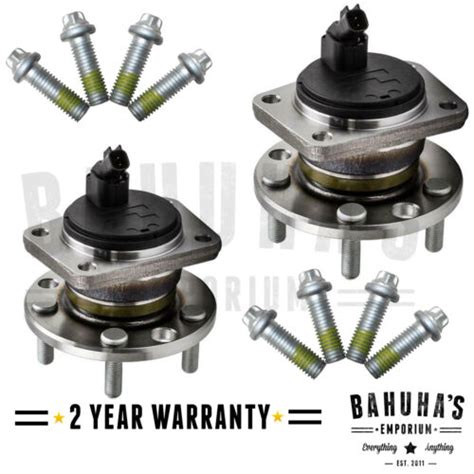 Ford Mondeo Mk Jaguar X Type Rear Wheel Bearings Hub Abs Sensor