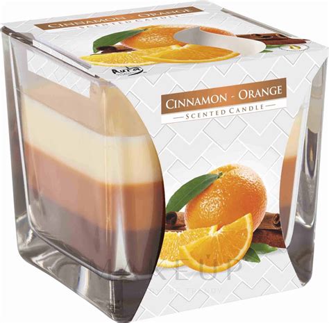 Bispol Scented Candle Cinnamon Orange Scented Three Layer Candle In