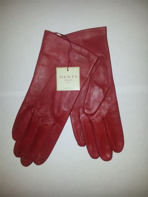 Ladies Dents Silk Lined Leather Gloves Parkins School And Menswear