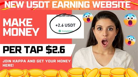 Get This Fast New Usdt Earning Website Free Usdt Earn Earning