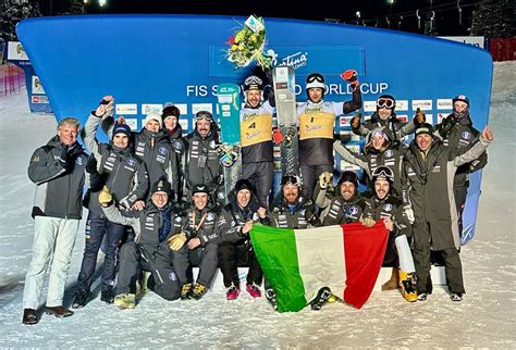 I Convocati DellItalia Di Snowboard Parallelo Per La Coppa Del Mondo A