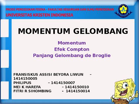 Ppt Momentum Gelombang