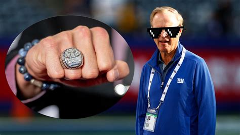 New York Giants Owner Taunts Hecklers With Super Bowl Rings