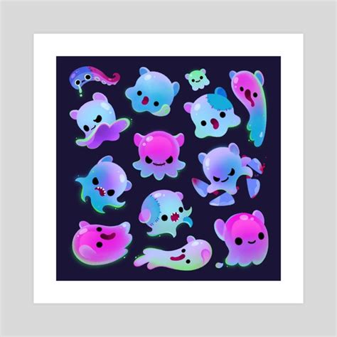 Ghost octopus, an art print by pikaole - INPRNT