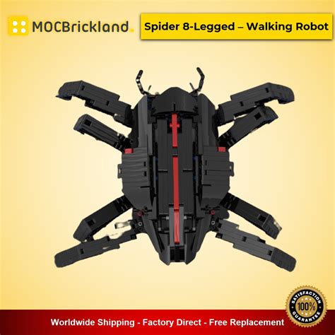 Spider 8-Legged – Walking Robot MOC-48024 Creator Designed By technicrocks With 1462 Pieces ...