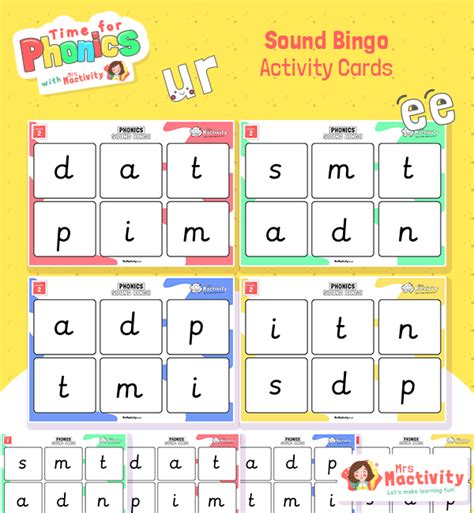 Phase 2 Sets 1 And 2 Phonics Bingo Phase 2 Phonics Resources