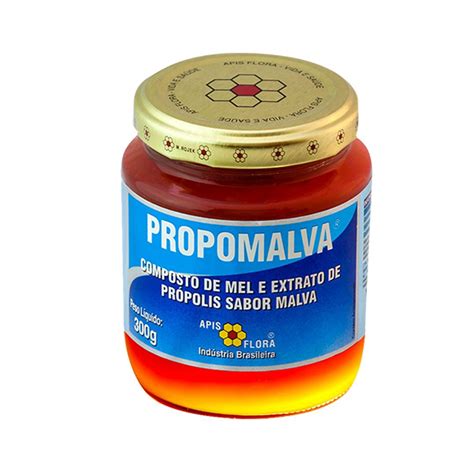 Composto de Mel e Extrato de Própolis Propomalva 300g Apis Flora