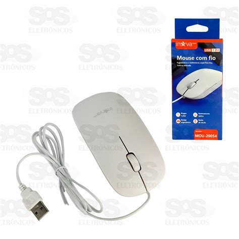 Mouse Óptico Fio 1 2M Inova Prime MOU 20054