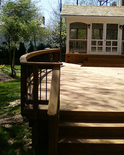 Deck W/ A Gable Roof – Add A Deck