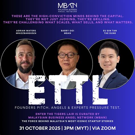 Meet the Tigers of... - Malaysian Business Angel Network | Facebook