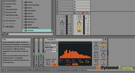 Ableton Live Tips And Tricks Vocoder Basics By Zaak Kerstetter