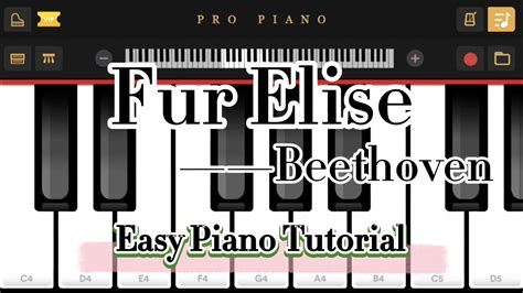 How To Play Fur Elise On Keyboard How To Guide