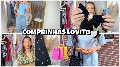 COMPRINHAS DA LOVITO QUE DERAM MUITO CERTO SHOOPE YouTube