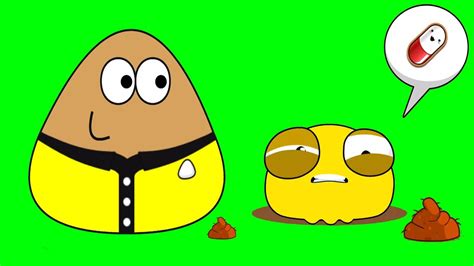 Pou Vs My Derp Pou Conoce A La Mascota Que Come Crece Y Youtube