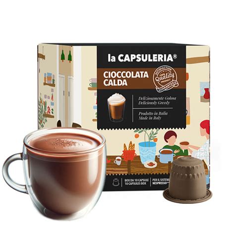 Ciocolata Calda Capsule Compatibile Nespresso Capsuleria