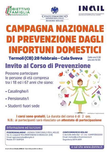 Corso Gratuito Per La Prevenzione Contro Gli Infortuni Domestici A Termoli