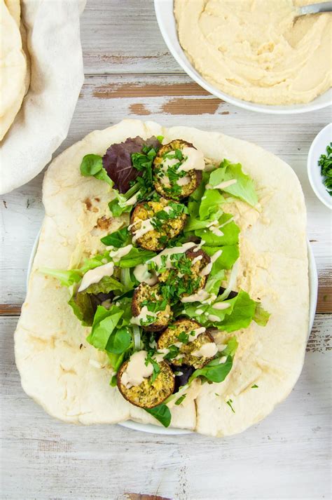 Vegan Falafel Wrap Recipe Elephantastic Vegan