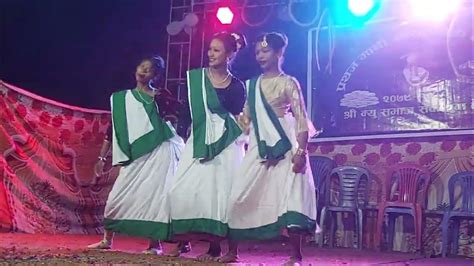 New Tharu Remix Song Stage Show Dance On Maghi Dance Program Video 2023