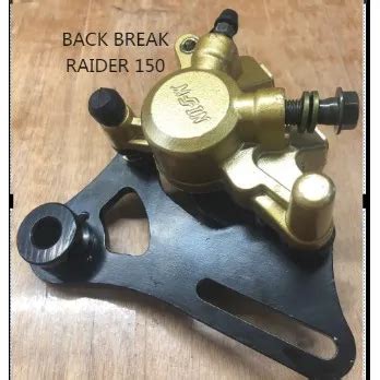 HALO MOTOR MOTORCYCLE BACK BRAKE MASTER REAR CALIPER ONLY RAIDER150