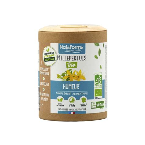 Millepertuis Bio G Lules De Mg Nat Form