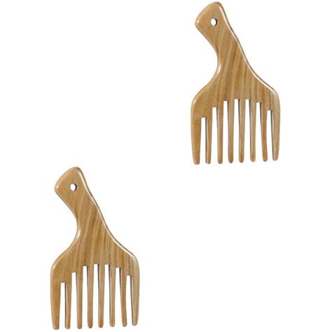 Afro Pick Lift Kamm Haar Kamm Für Keine Statische Sandelholz Kamm eBay