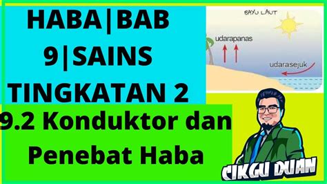 Haba Sains Tingkatan Pengaliran Haba Konduktor Dan Penebat Haba