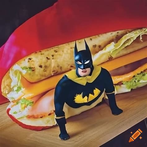 Taco Bell Chalupa Batman On Craiyon