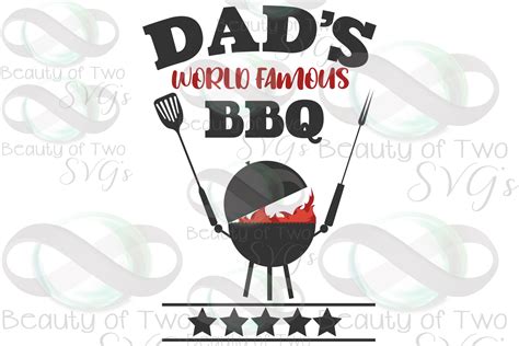 Father S Day Bbq Svg Crafter Files