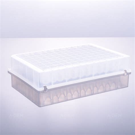 Laboratory Plastic Pp Square Well Round V Bottom Deep Well Plates