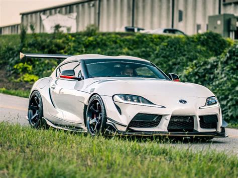 Toyota Gr Supra With X Advan Racing Gt Beyond And