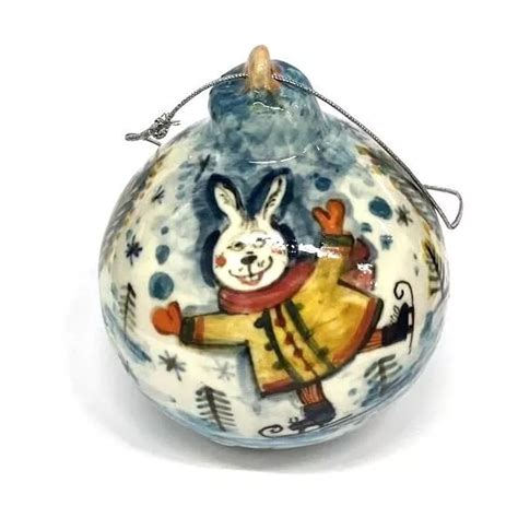 Купить новогодние игрушки из гжели - ассортимент, цена, качество