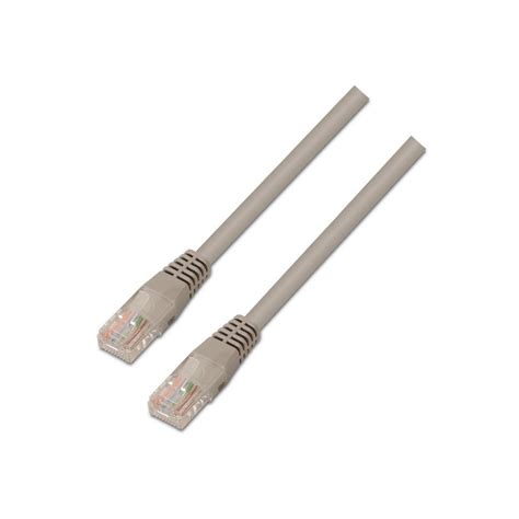 AISENS A135 0229 Cable De Red 1 M Cat6 UUTP UTP Gris