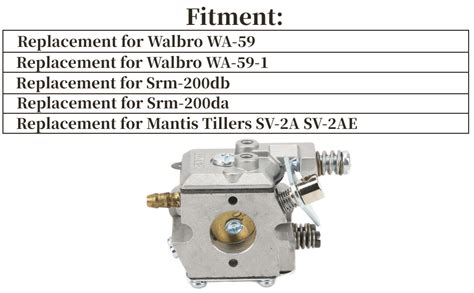 Carburetor Replacement Trimmer Carburetor Carb Carburettor