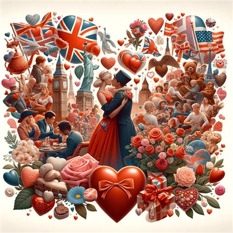 Valentine's Day Customs & Vocabulary in English-Speaking Nations