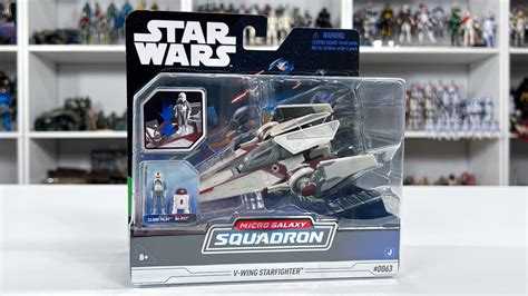 V Wing Starfighter Micro Galaxy Squadron Unboxing And Review From