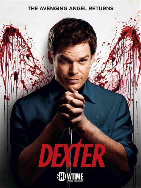 affiche de la série tv dexter