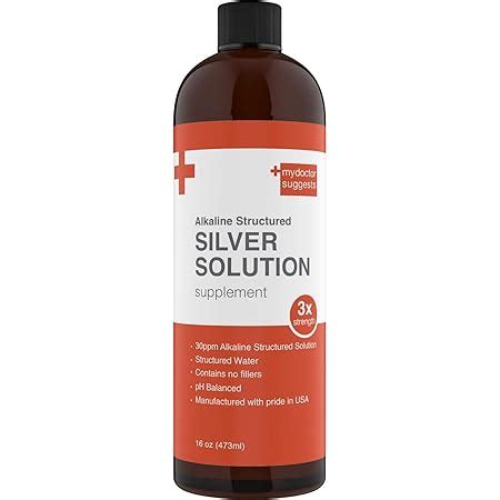 Amazon Structured Colloidal Silver Gel With Aloe Vera For Burns