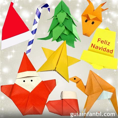 Adornos De Navidad En Origami Para Ni Os