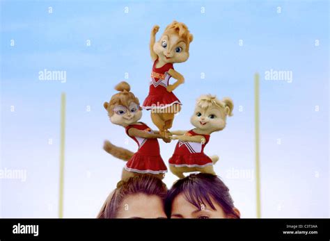 Jeanette Brittany Eleanor Alvin Chipmunks High Resolution Stock ...