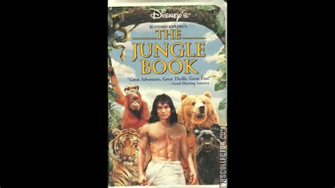 Opening To Rudyard Kipling S The Jungle Book 1995 Vhs Youtube