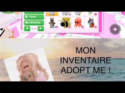 Je Vous Montre Mon Inventaire Adopt Me Youtube