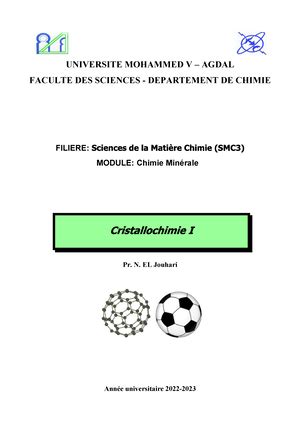 Résumé 5 Cinétique et Catalyse SMC5 Chimie Minerale Studocu