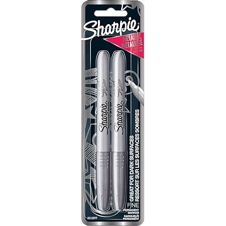 Amazon Sharpie Metallic Permanent Markers Fine Point Ruby