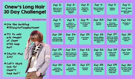 30 Day Hair Challenge