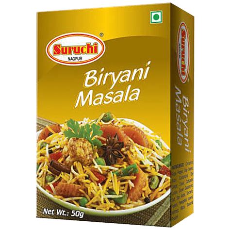 Buy Suruchi Masala Biryani Pulav Premium Online At Best Price Of Rs