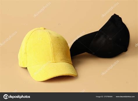 Blank Caps Color Background Stock Photo by ©serezniy 370766484