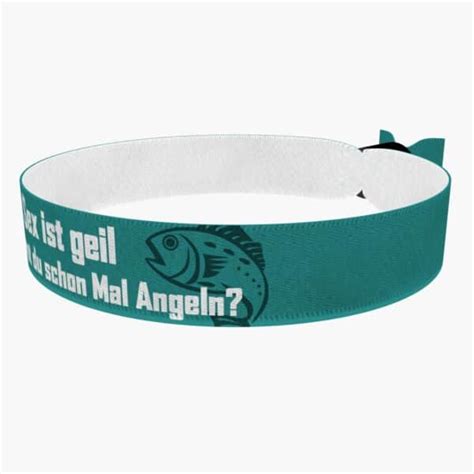 Sex Ist Geil Aber Warst Du Schon Mal Angeln Stoffarmband Druck Palast Druck Palast