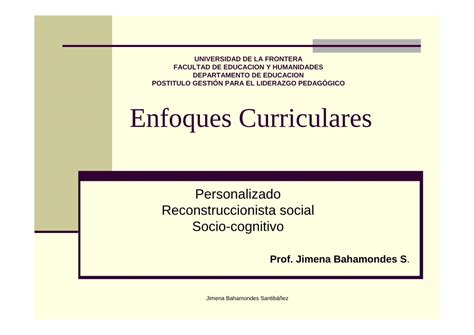 PDF Enfoques Curriculares DOKUMEN TIPS